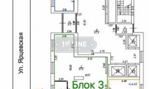 Аренда коммерческой недвижимости по адресу ЗАО,  м. Молодёжная,  ул. Ярцевская, дом 24к1, объявление №СП868-a